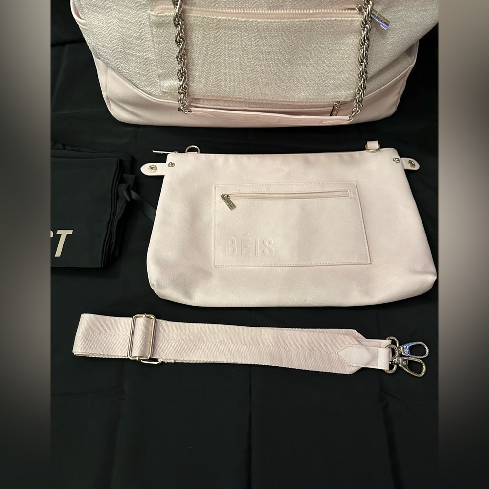 **SOLD** BÉIS The Everyday Tote in SAKURA PINK — Limited Edition and Rare! - Picture 9 of 16